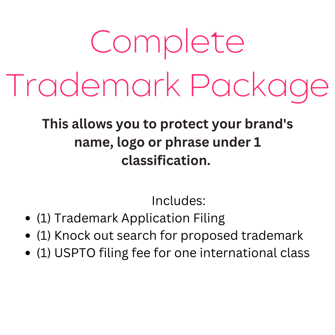 The Complete Trademark Package